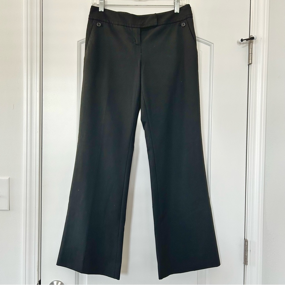 The Limited Cassidy fit bootcut trousers in black